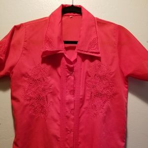 Embroidered Guayabera
